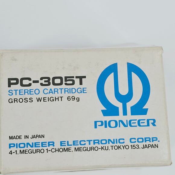 TURNTABLE STYLUS FOR PIONEER PC-305T ORIGINAL - Brand New Vintage Oldstock - Picture 5 of 6